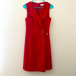 Calvin Klein stunning red dress